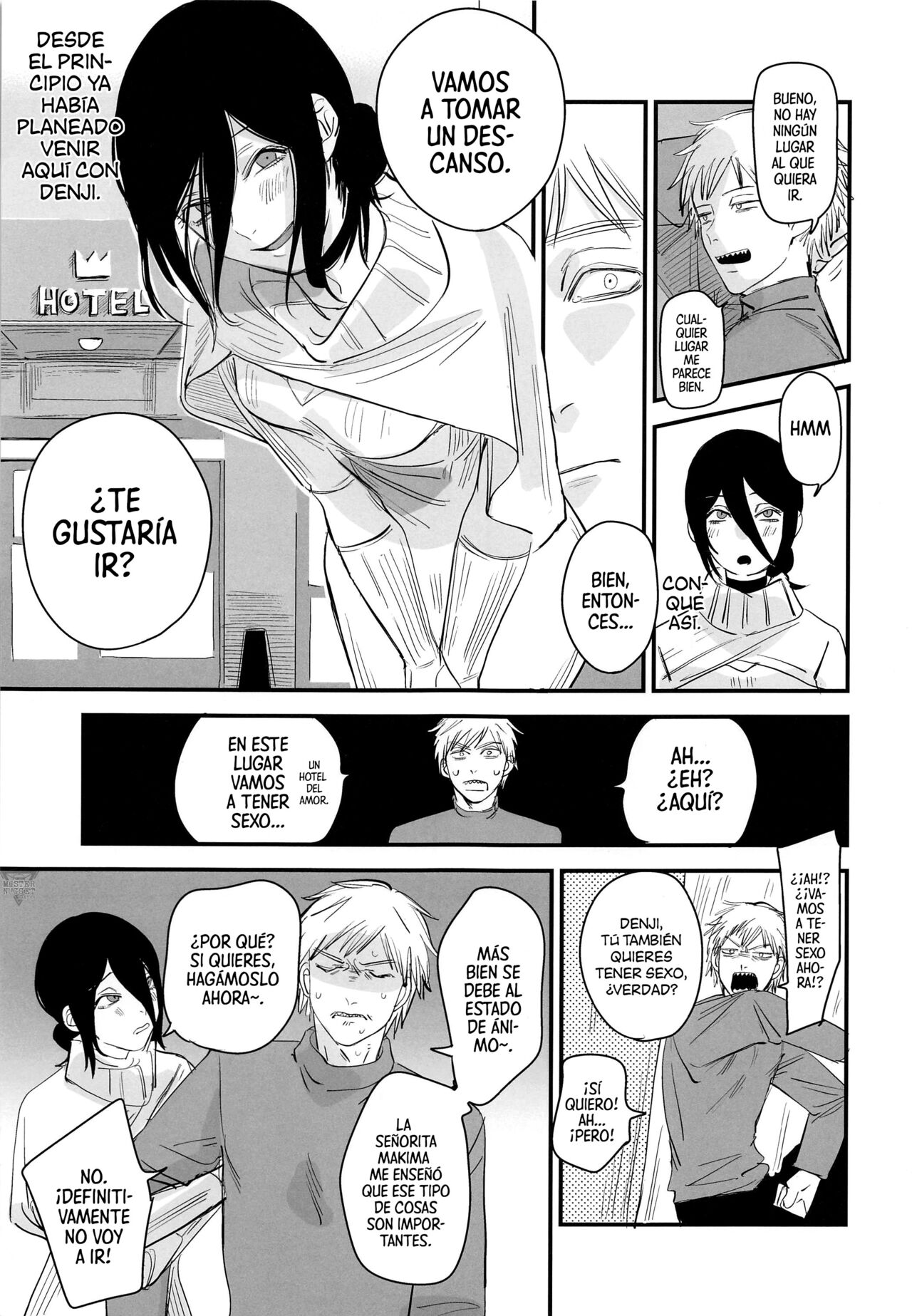 Denji-kun, Chotto Kyuukei Shimasen ka? | Denji, ¿Te Gustaría Tomar Un Descanso? page 4 full