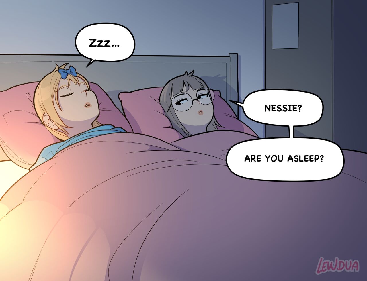 Nessie does not wake up page 1 full