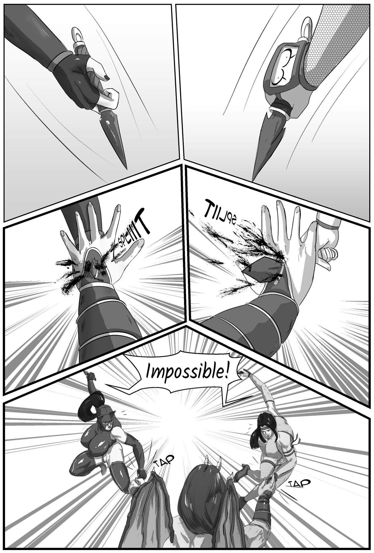 Super Heroines XXX The Invasion of the Underworld Part Two page 10 full
