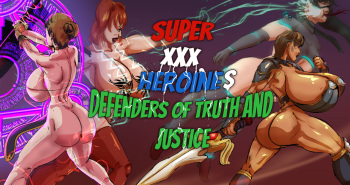 Super Heroines XXX The Invasion of the Underworld Part Two cover