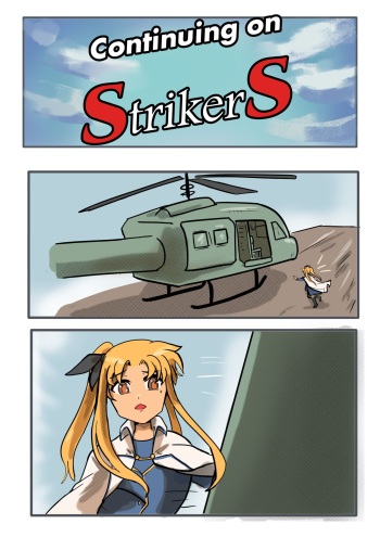 Mahou Shoujo Lyrical Nanoha - StrikerS Midquel cover