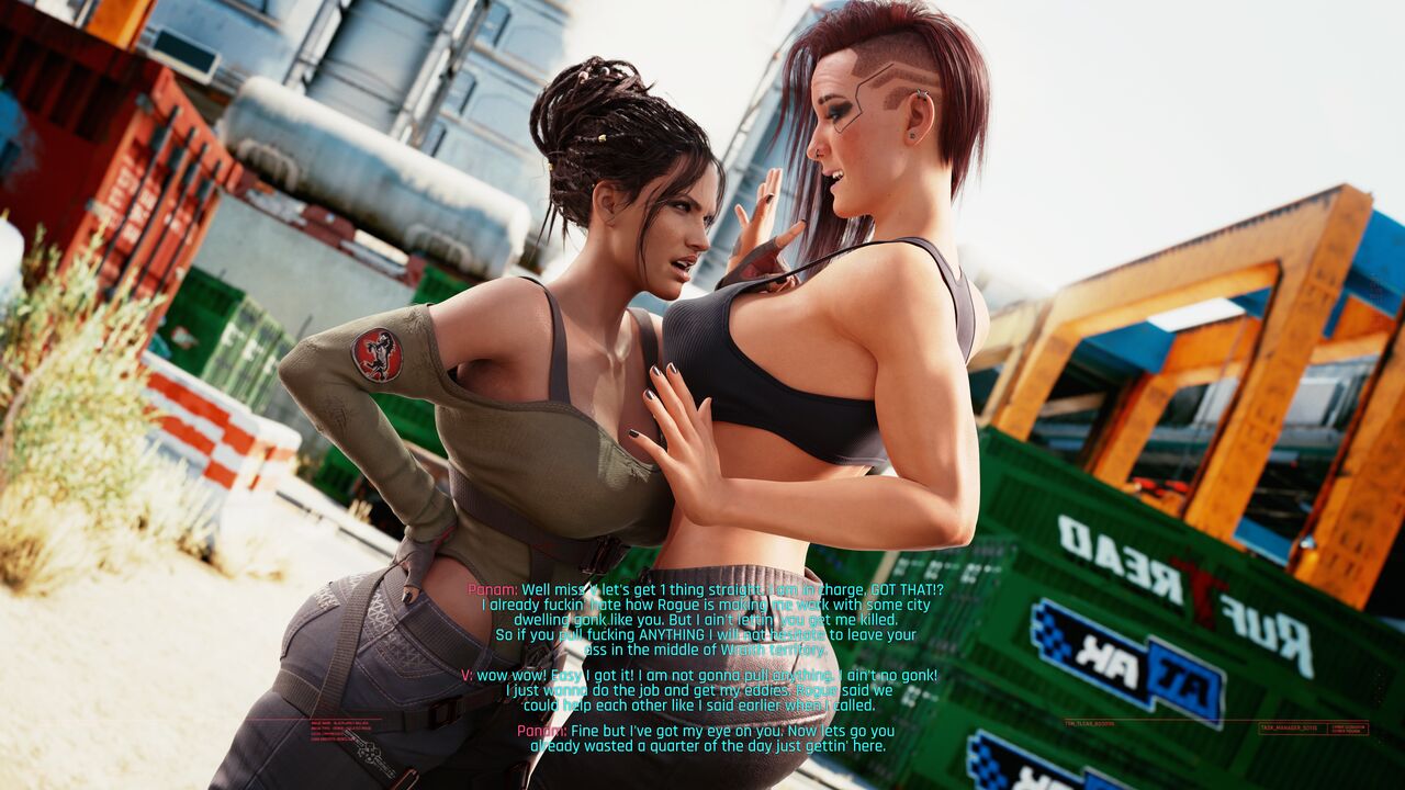 cyberpunk V's Advtuters page 5 full
