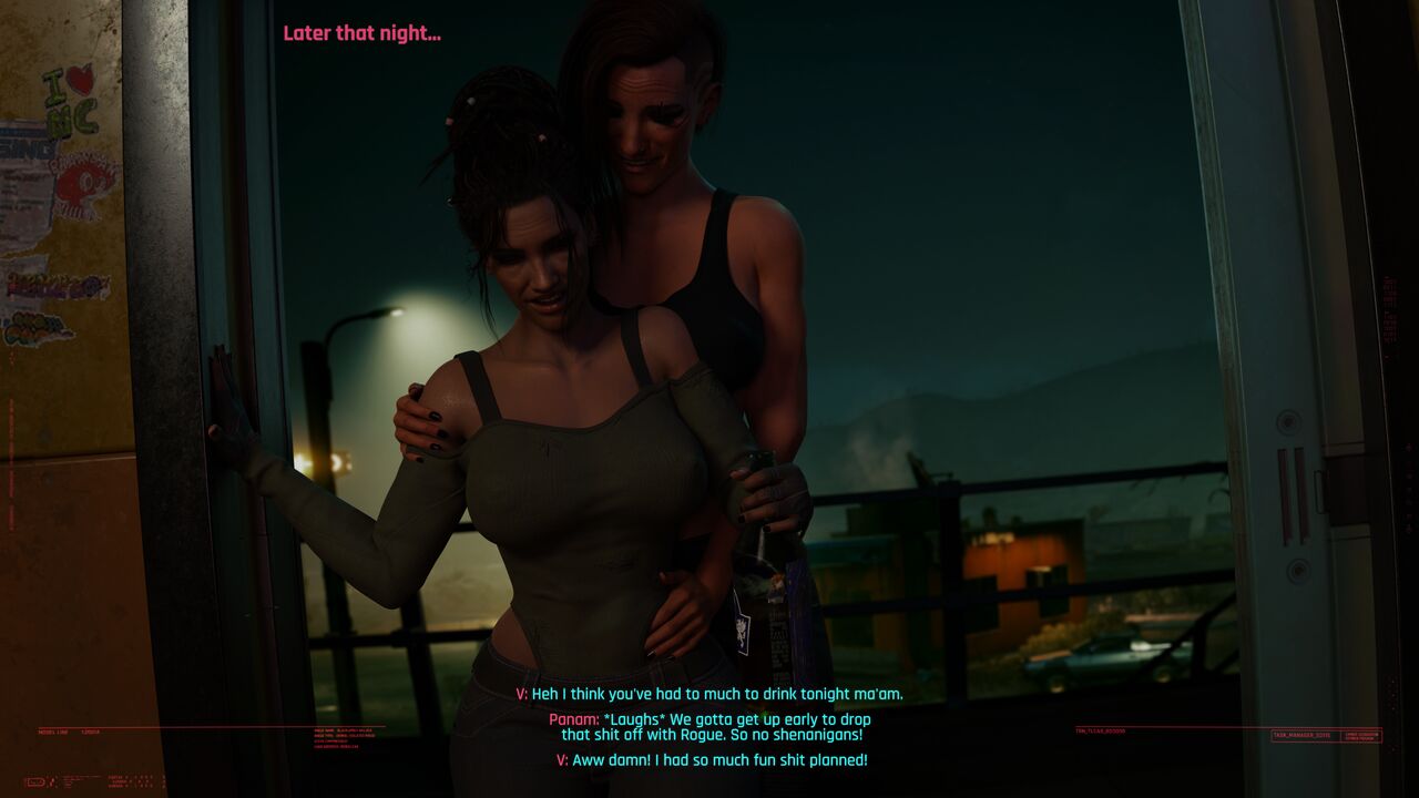cyberpunk V's Advtuters page 7 full