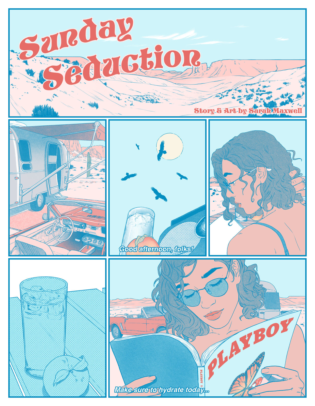 Sarah Maxwell comics and art page 4 full