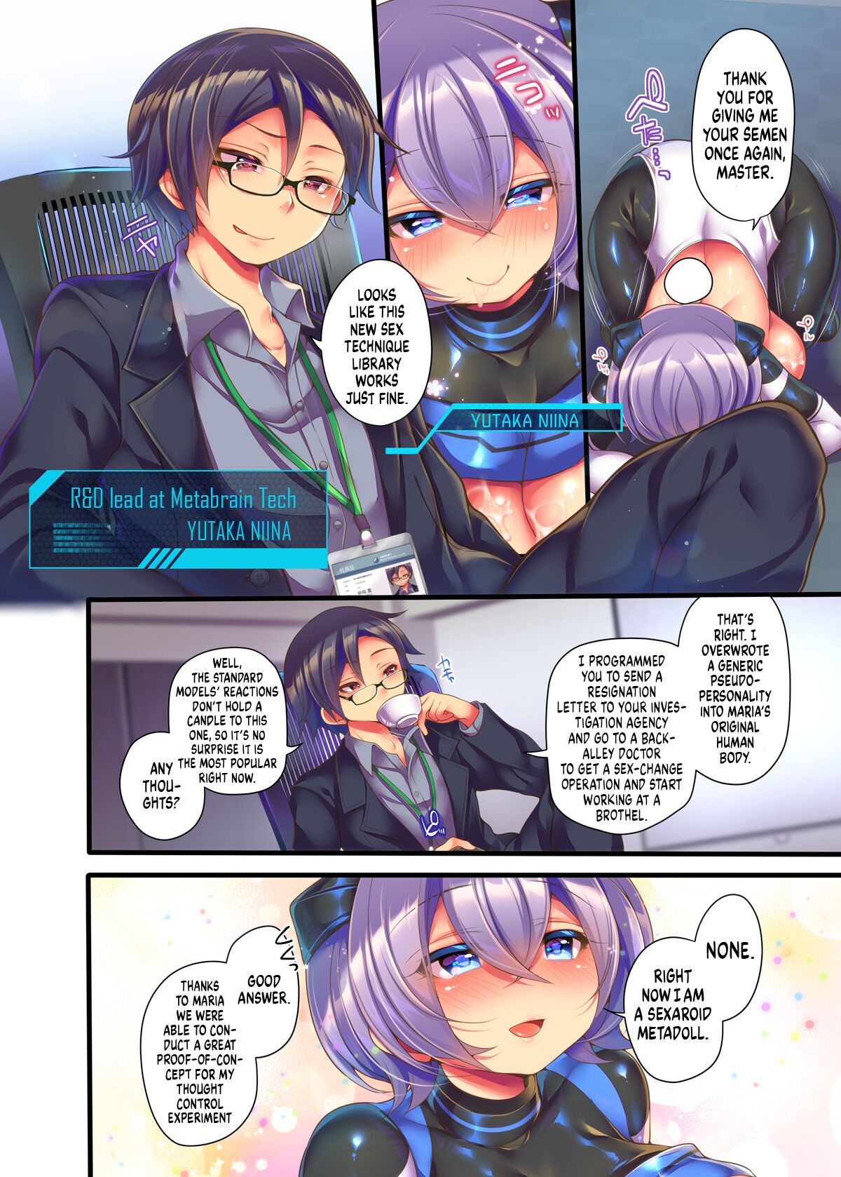 Metadoll NINA ~Elite Shain ga Sexaroid Gitai de Kutsujoku Houshi~ page 4 full