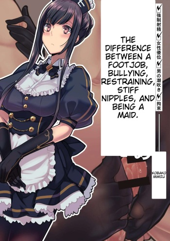 Ashikoki wa ga Ijime Kousoku Chikubi Korikori o Maid-san ni Hodokosareru Sabun cover
