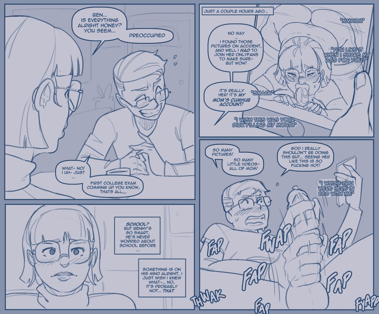 Son Finds his Mom Online page 2 full