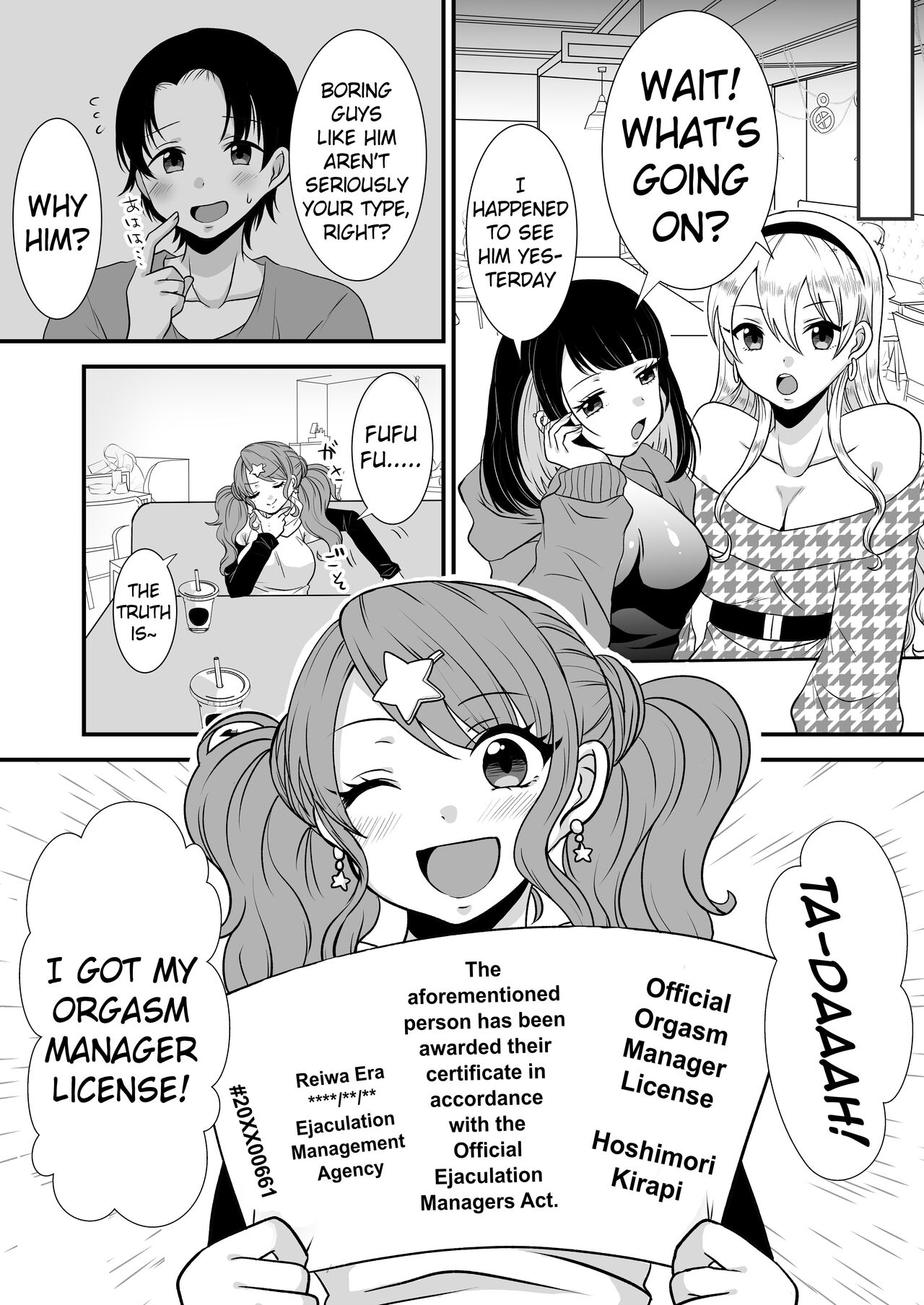 Kounin Shasei Kanrishi Ch. 20XX00661 Hoshimori Kirapi | Official Orgasm Manager Ch. 20XX00661 Hoshimori Kirapi page 2 full