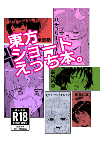 Touhou Short Ecchi Hon. cover