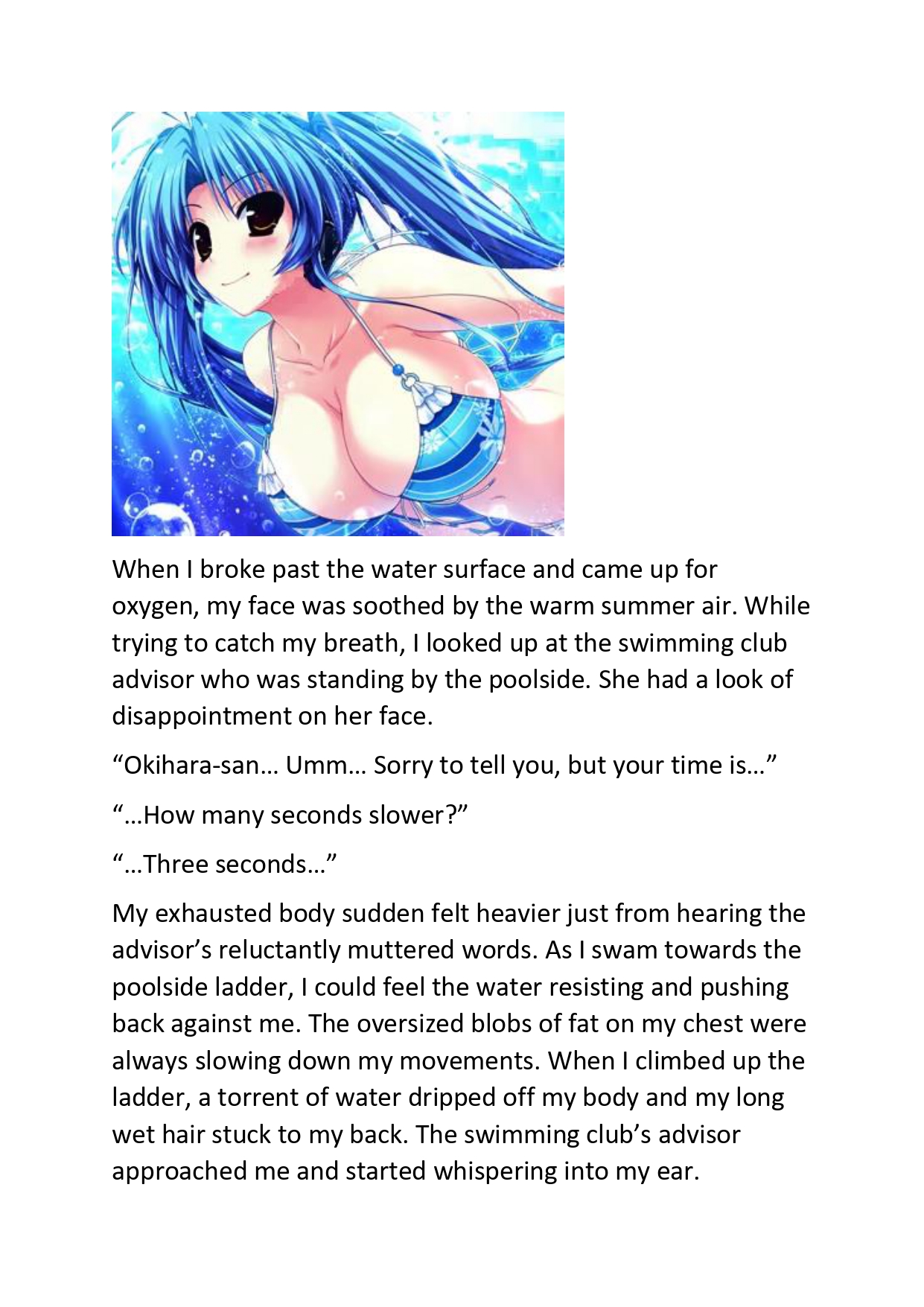The reason I'm wearing a revealing swimsuit page 4 full