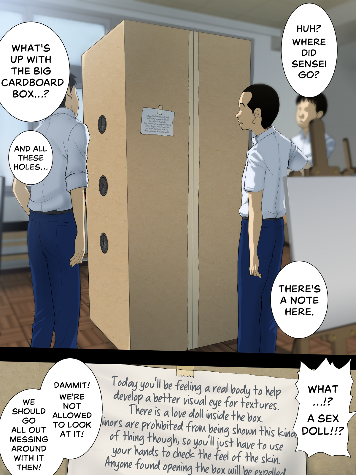 Former Bad Girl Art Teacher's Exhibition Kink | Motoyan Bijutsu Kyoushi no Roshutsu Kuse page 7 full