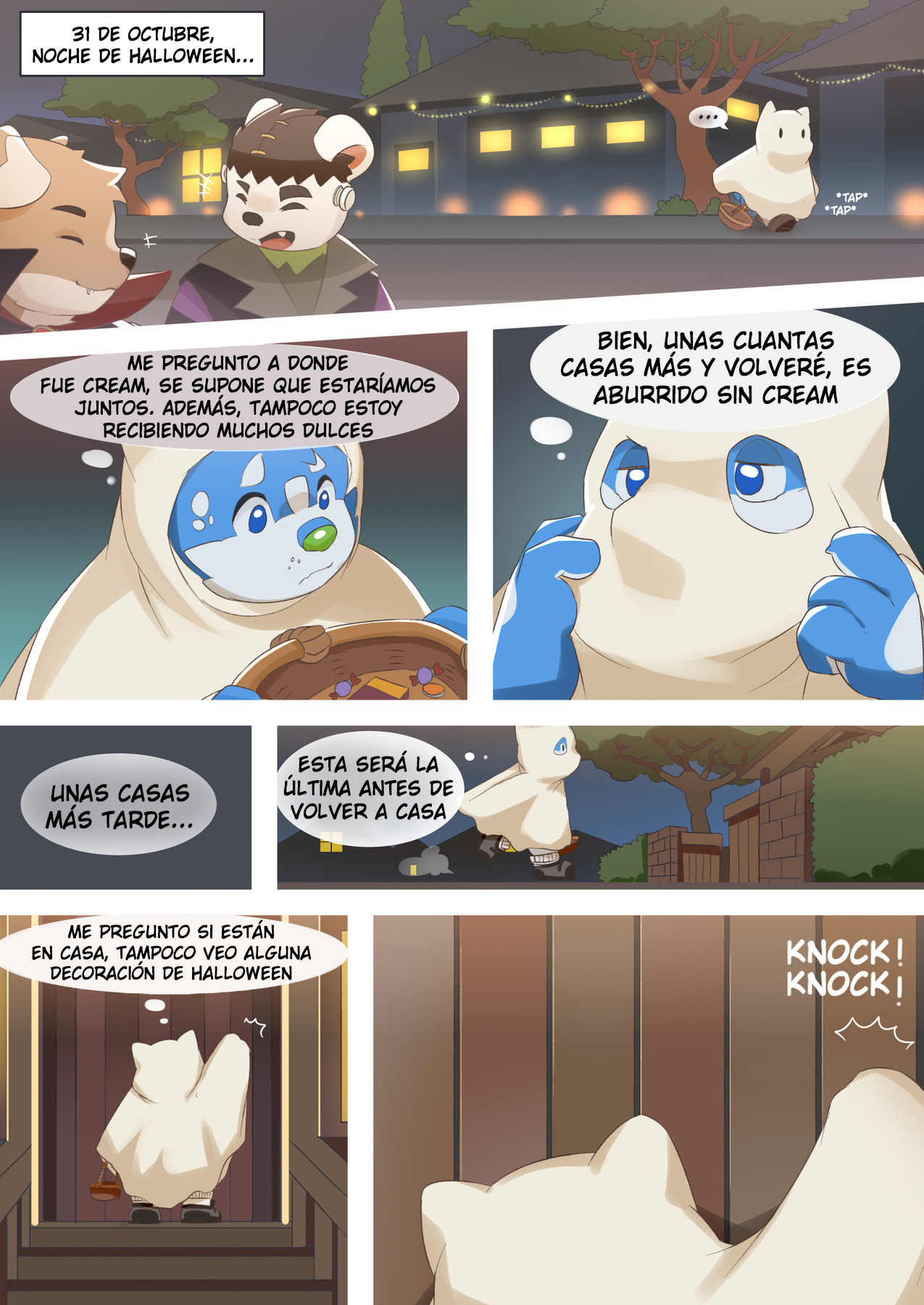 BLUE En la Noche de Halloween page 3 full