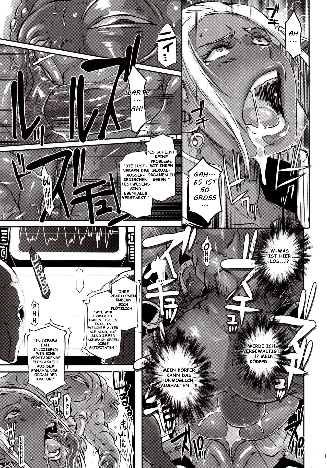 DARK ELF vs ALIEN page 10 full