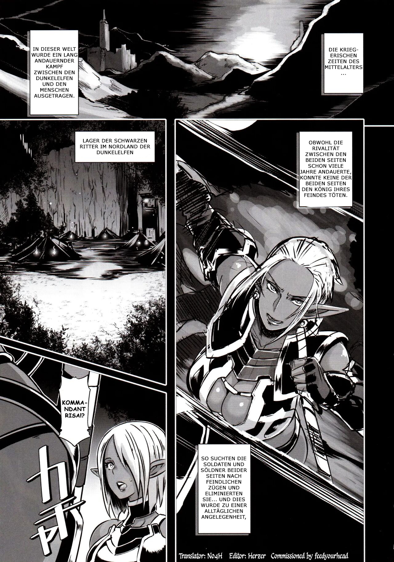 DARK ELF vs ALIEN page 2 full