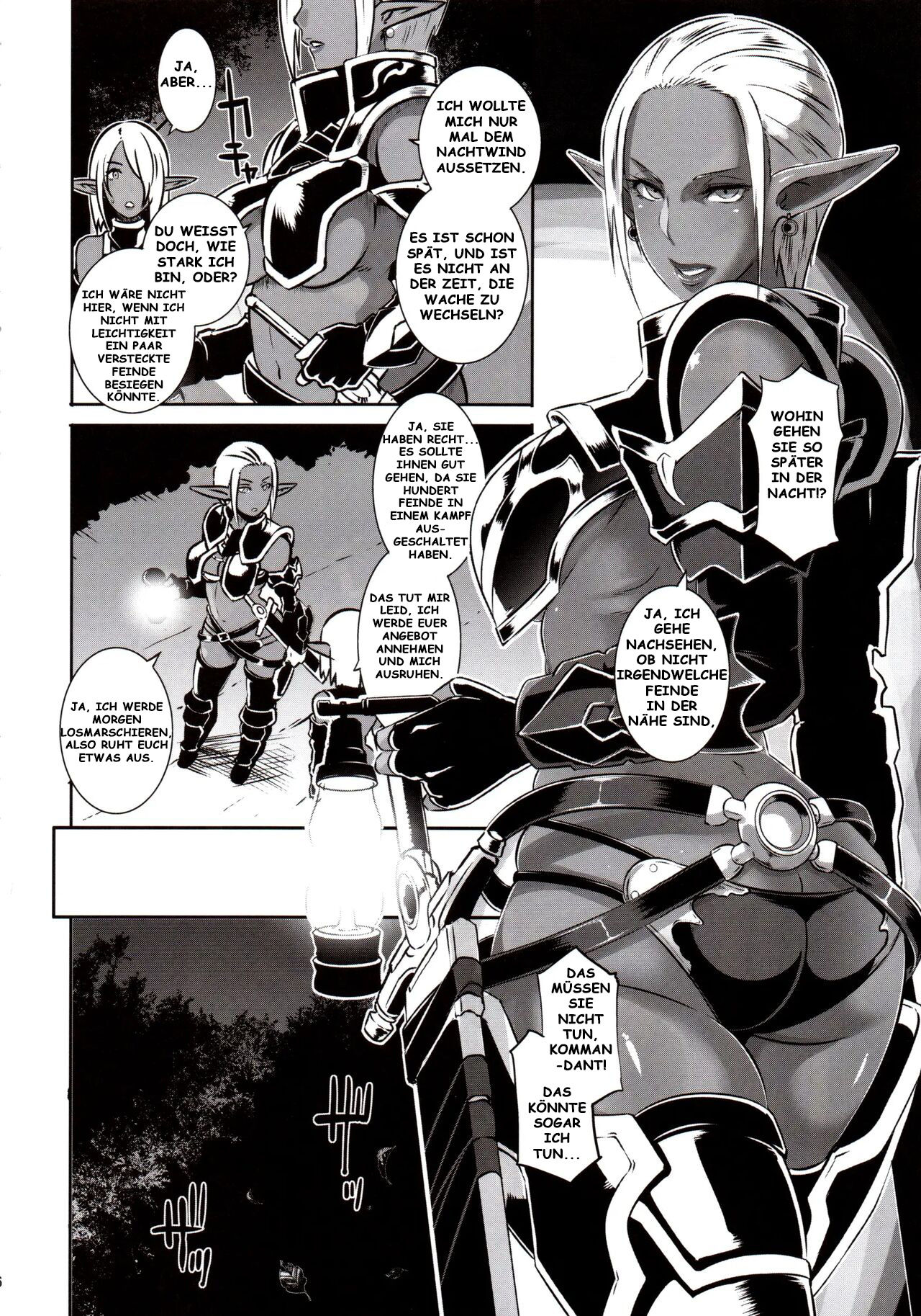 DARK ELF vs ALIEN page 3 full