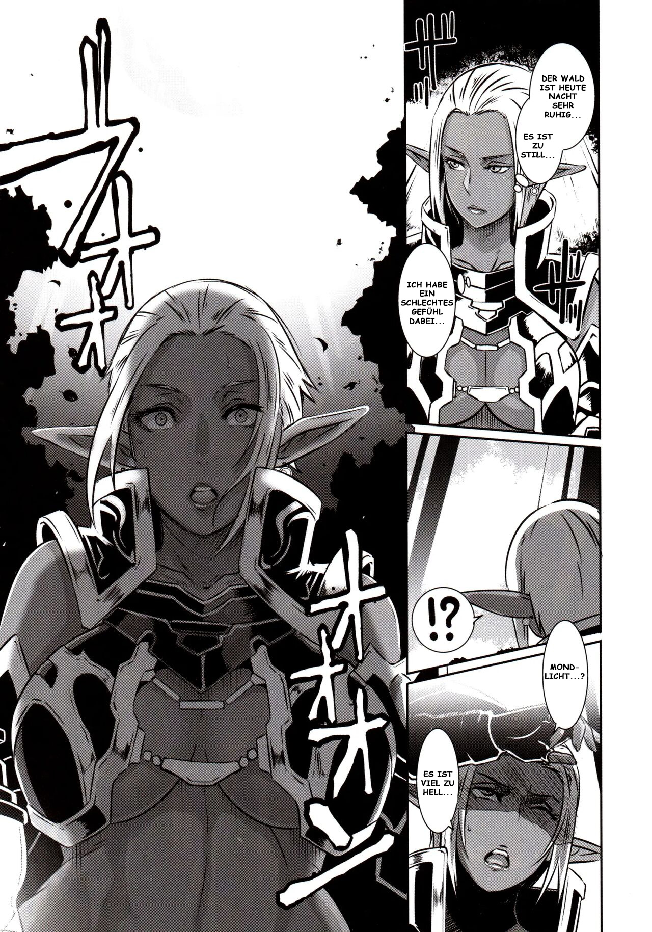 DARK ELF vs ALIEN page 4 full