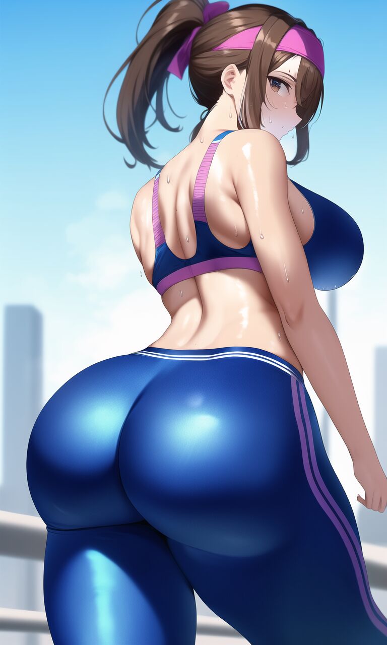 Yoga Pants Big Breasts Anime beauties page 5 full