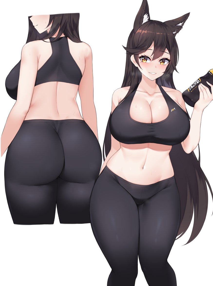 Yoga Pants Big Breasts Anime beauties page 9 full