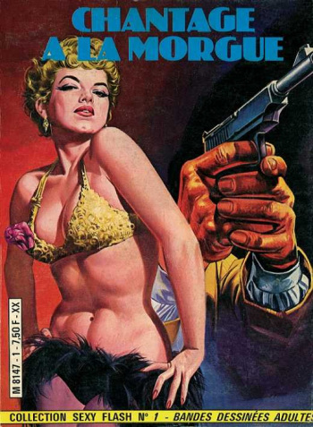 PFA - Sexy Flash #1 Chantage à la morgue - b Les nouveaux males cover