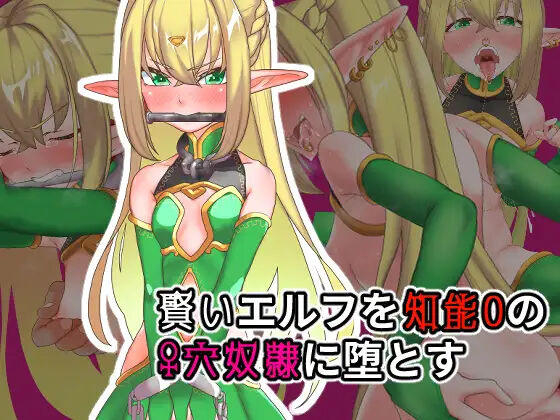 Kashikoi Elf o Chishiki 0 no ♀Ana Dorei ni Otosu page 1 full