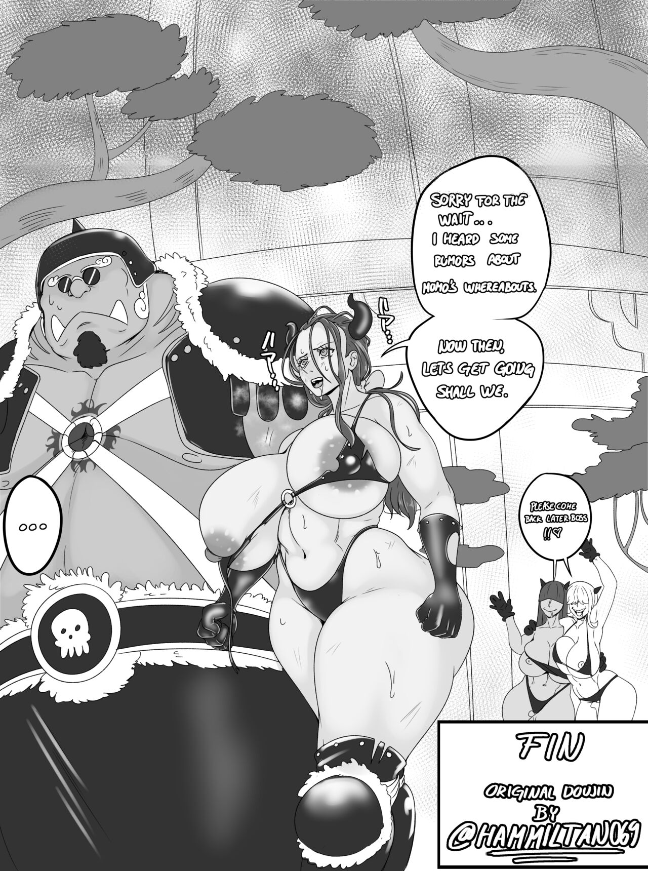 Doujin Redraw: Onigashima Infiltration page 10 full