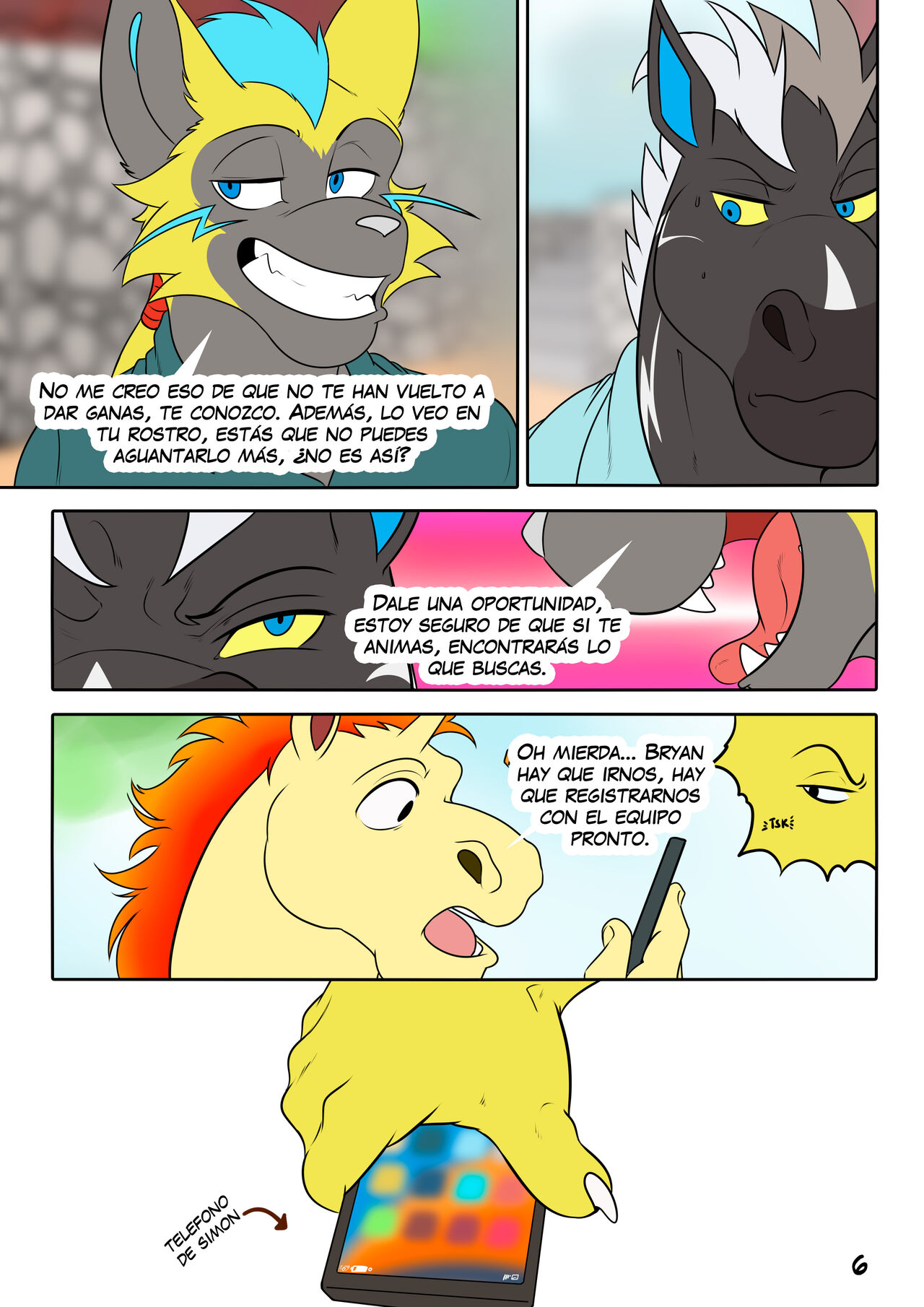 Simon's Adventures! page 8 full