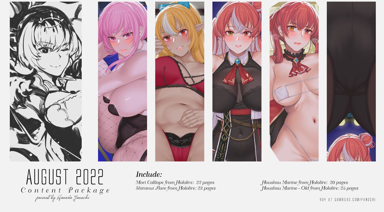 Patreon Rewards August 2022 page 1 full