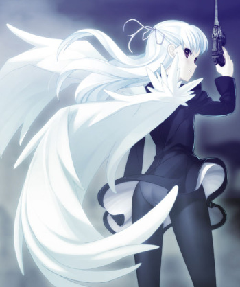 Tenshi no Nichou Kenjuu -Angelos Armas- cover