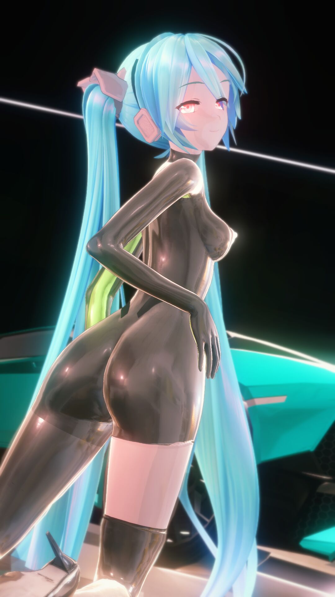 四女神x初音  乳胶洗脑 page 6 full