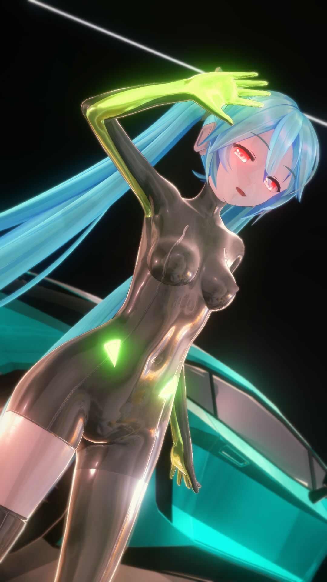 四女神x初音  乳胶洗脑 page 9 full