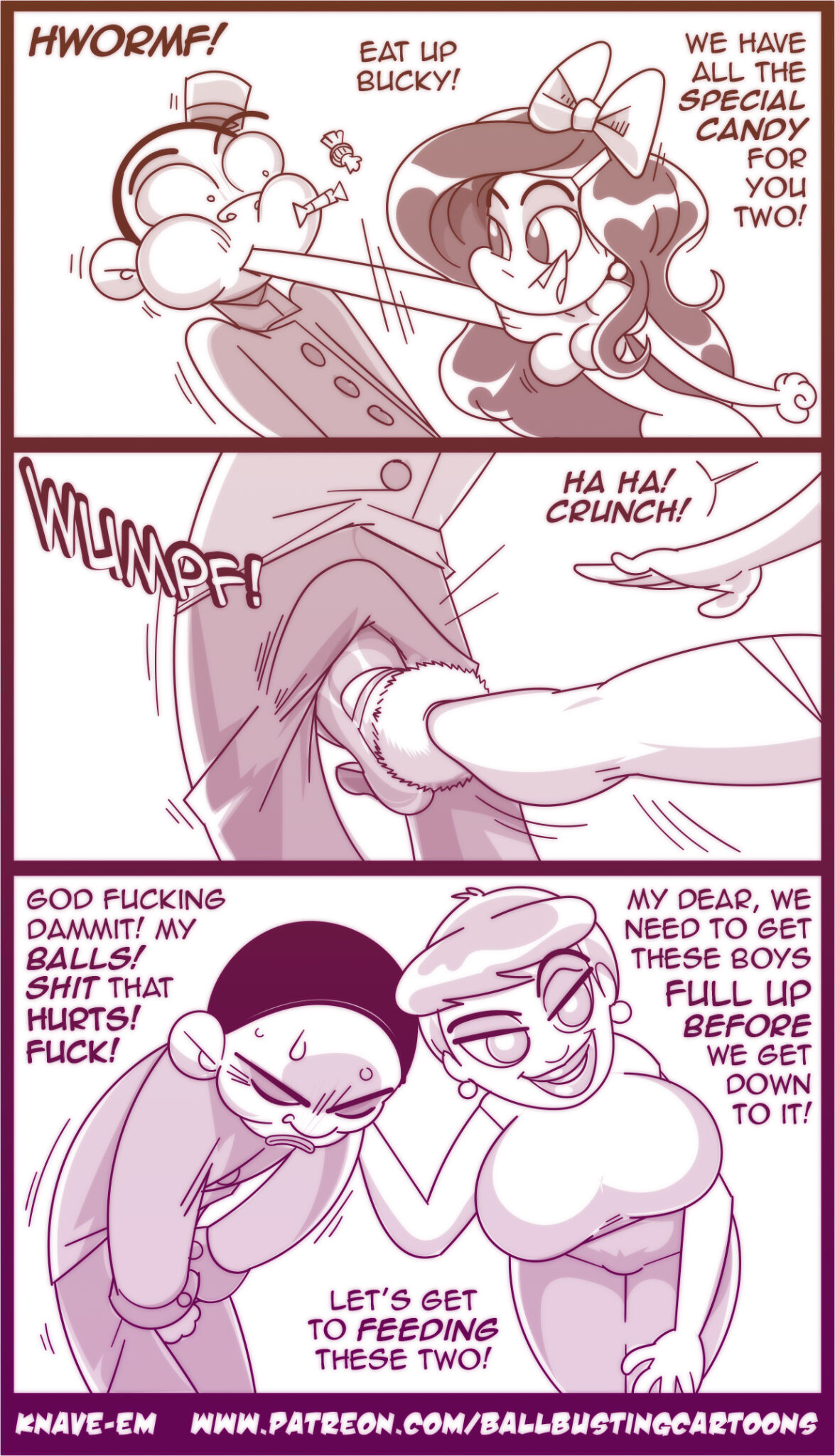 The Elevator Operator #2 Rainbow Party! page 3 full