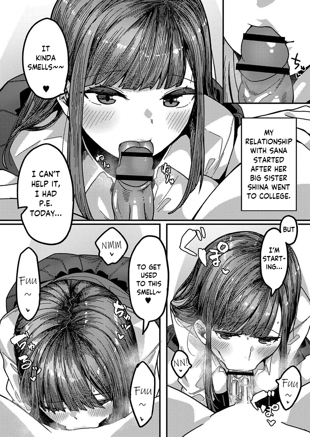 Love Hame Sisters Ch. 1-3 page 8 full
