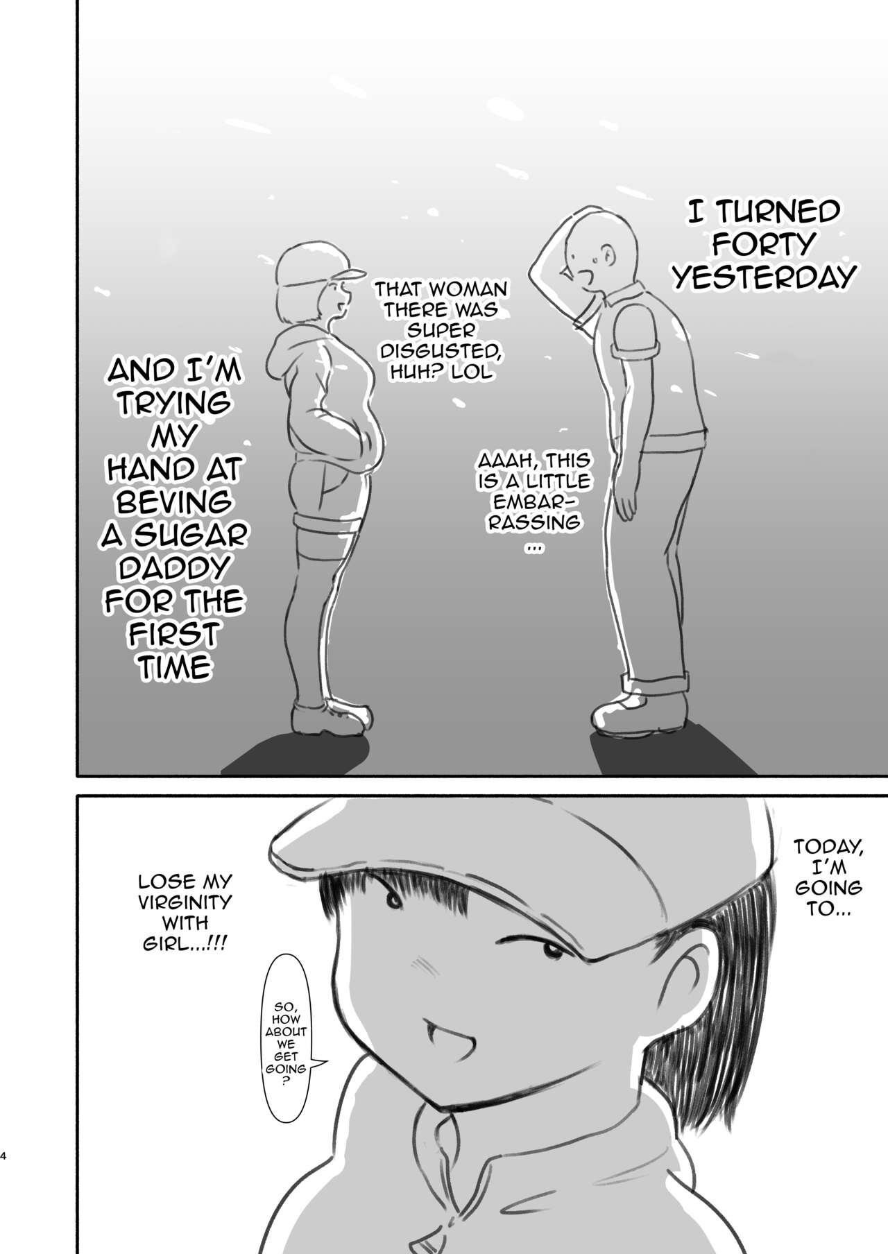 Yotomae no doutei ga papa katsuyattatta. | Before Turning 40 a Virgin Became a Sugar Daddy page 3 full