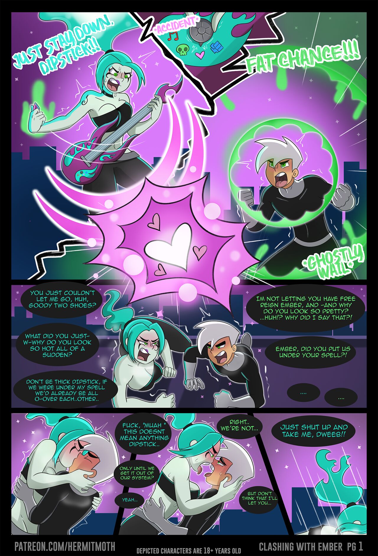 Clashing with Ember McLaine page 1 full