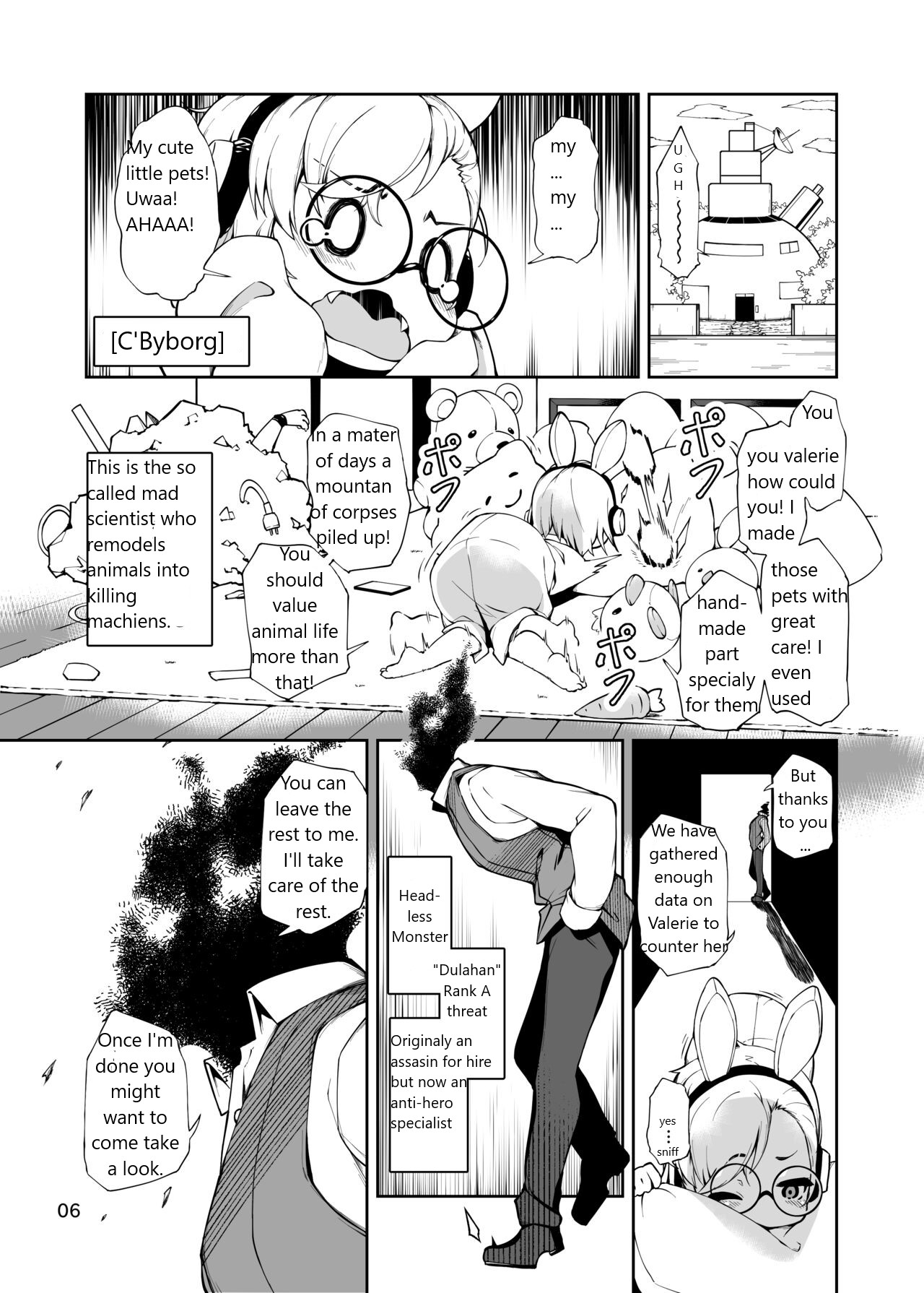 Soujuu no Valerie Inu Pet-ka Kaizou Keikaku | valerie cyborg dog page 6 full