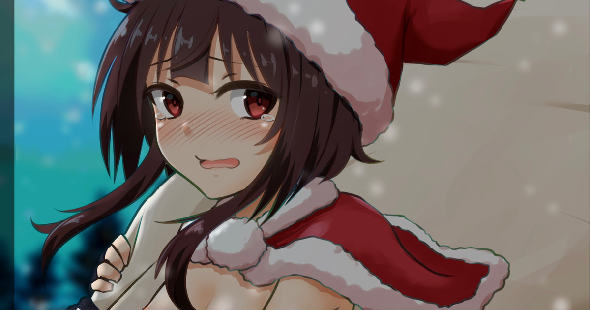 ホワイト（かけ）クリスマスめぐみん page 1 full