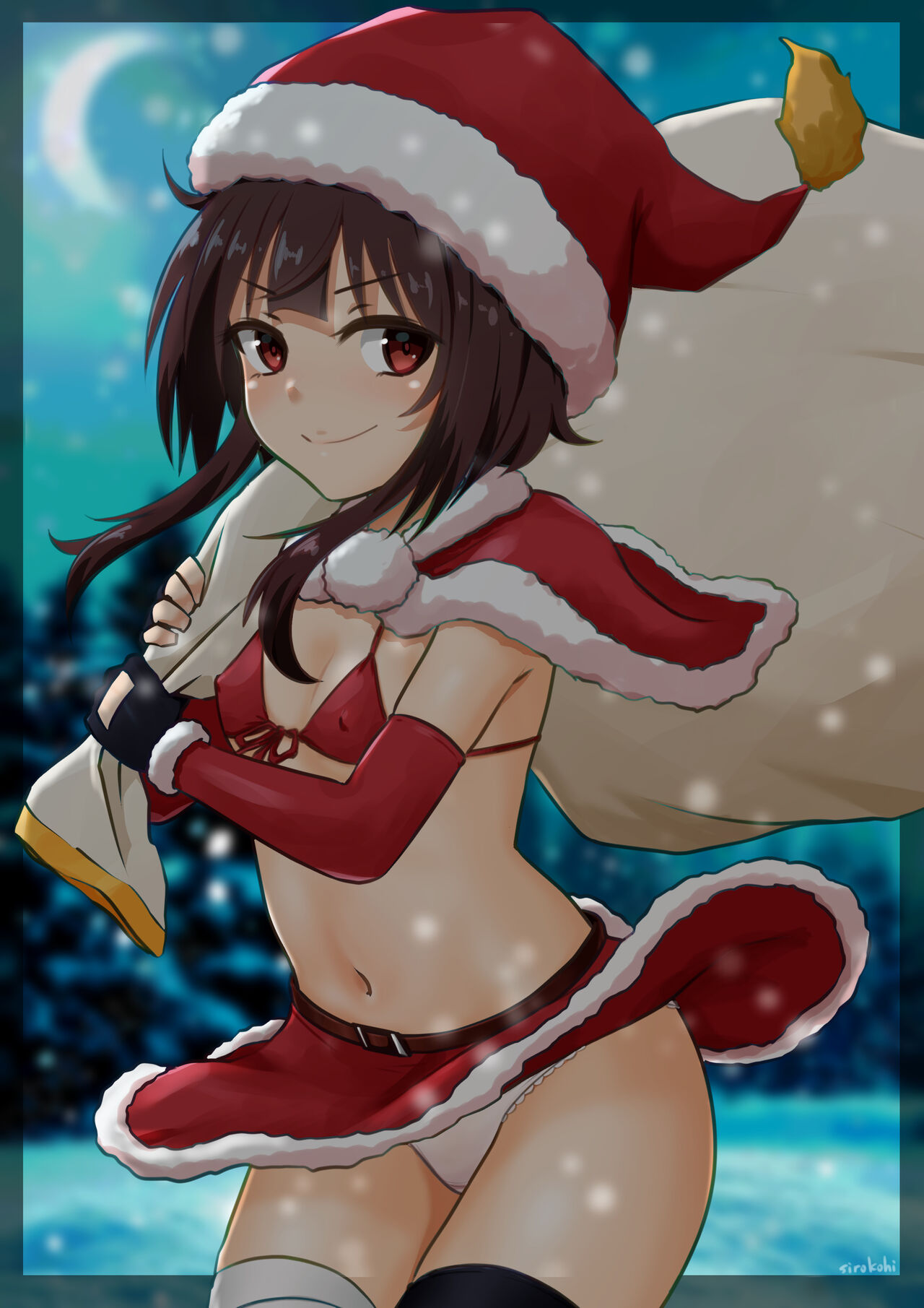 ホワイト（かけ）クリスマスめぐみん page 3 full