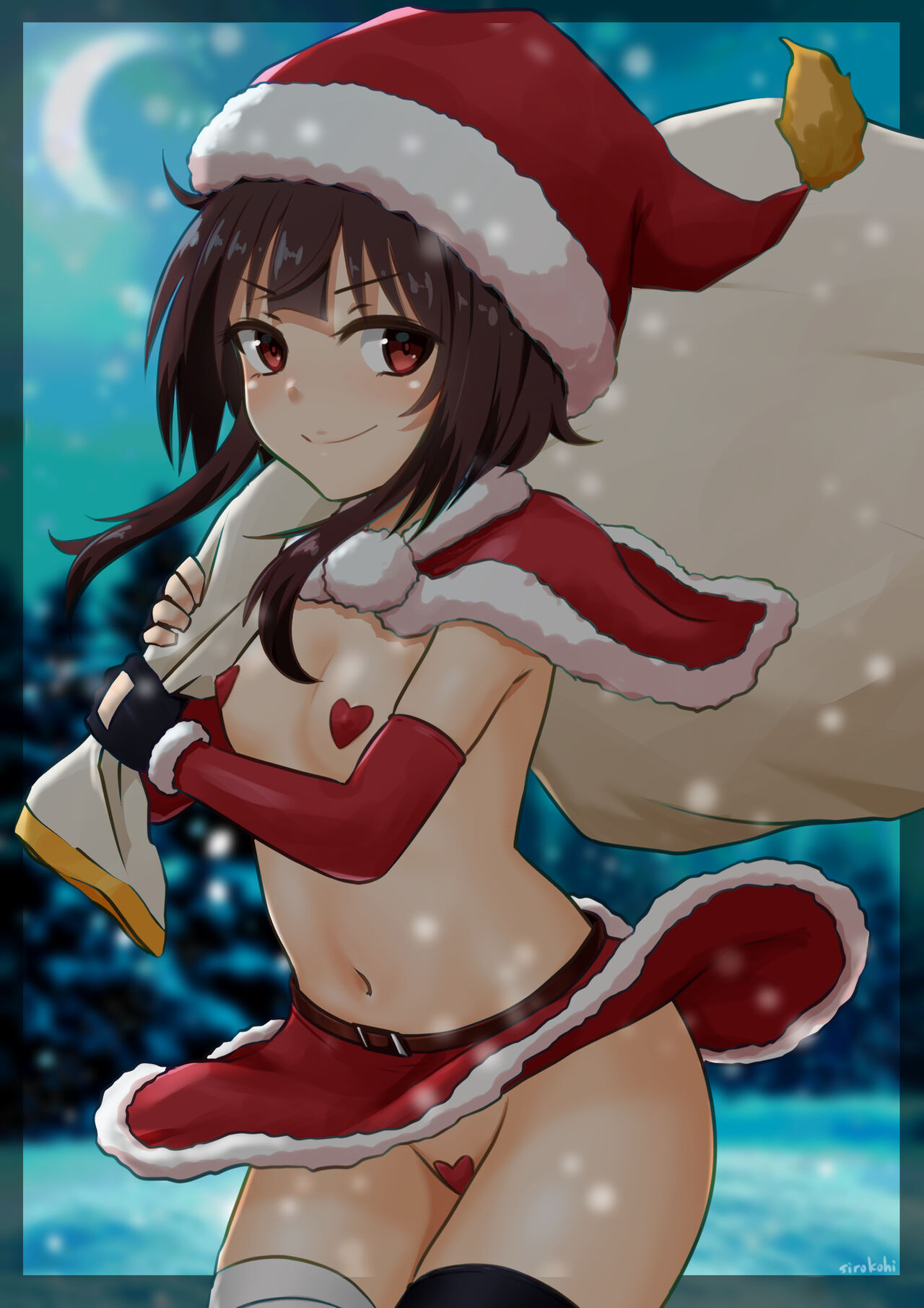 ホワイト（かけ）クリスマスめぐみん page 6 full