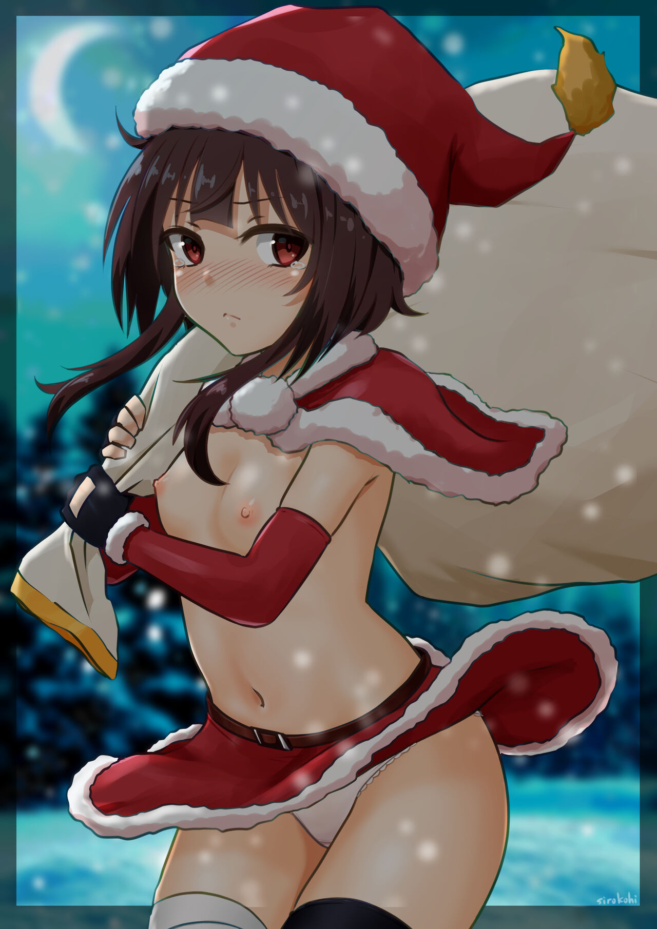ホワイト（かけ）クリスマスめぐみん page 8 full