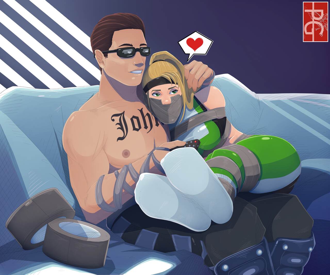 Lost Bet; Movie Marathon ft Johnny &amp; Sonya page 8 full