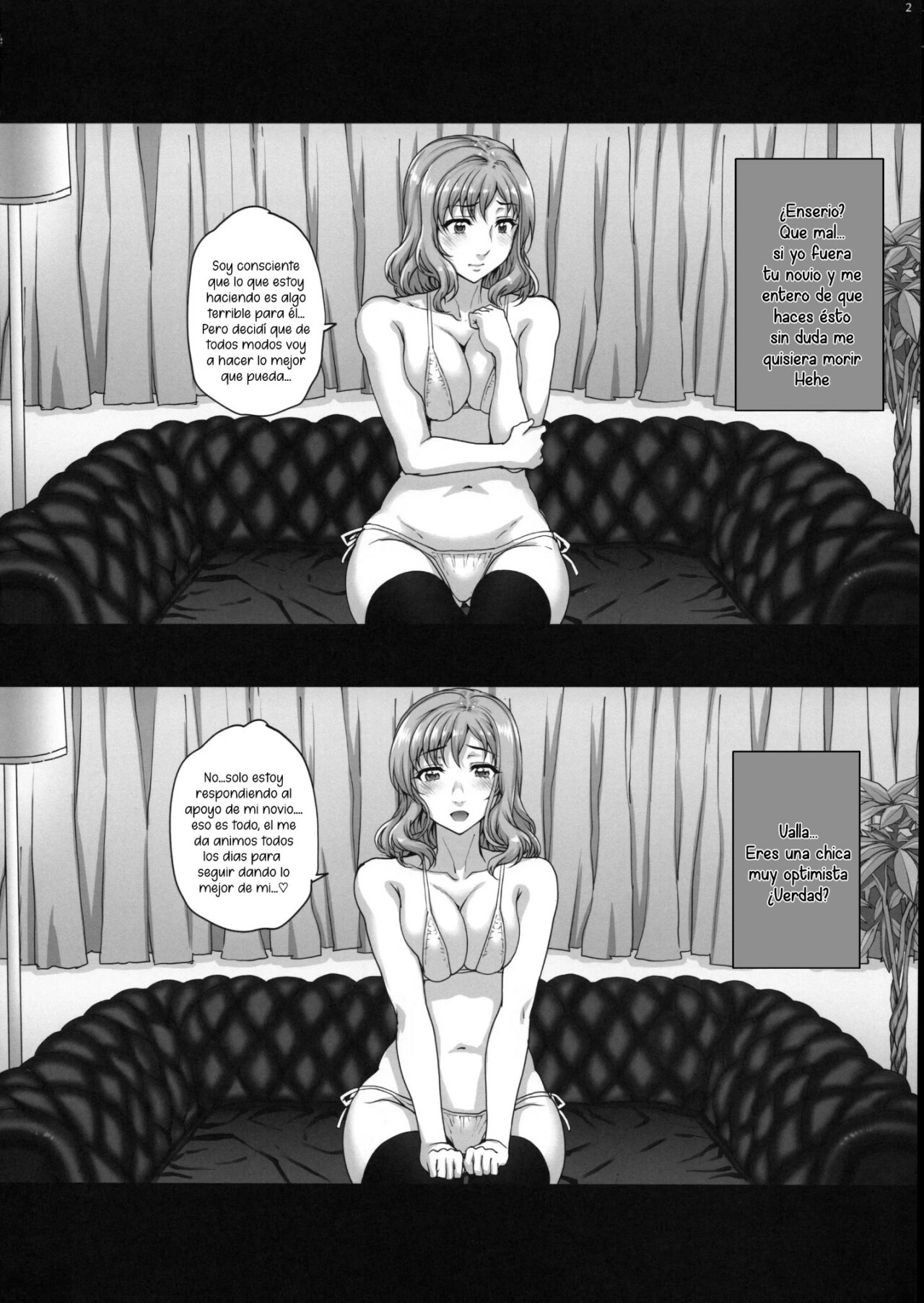 Kareshi ni Naisho de2 Nama Rankou...Shichaimashita. | ¡Tuve una orgia sin decirle a mi novio! 02 page 3 full