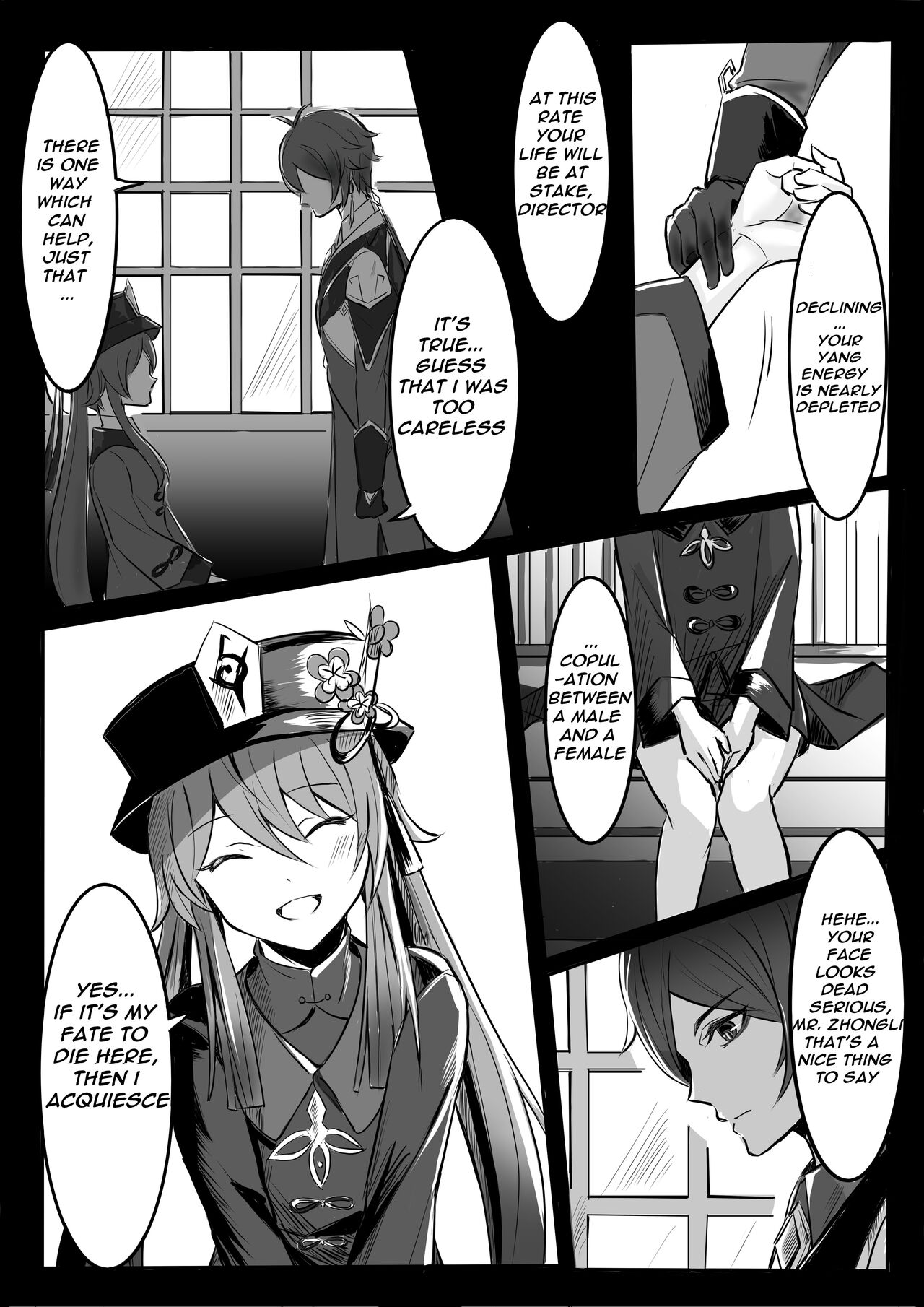Rainbow After Heavy Rain, Dreams of Colorful Wings - Zhongli x Hu Tao before wedding / marriage story page 3 full