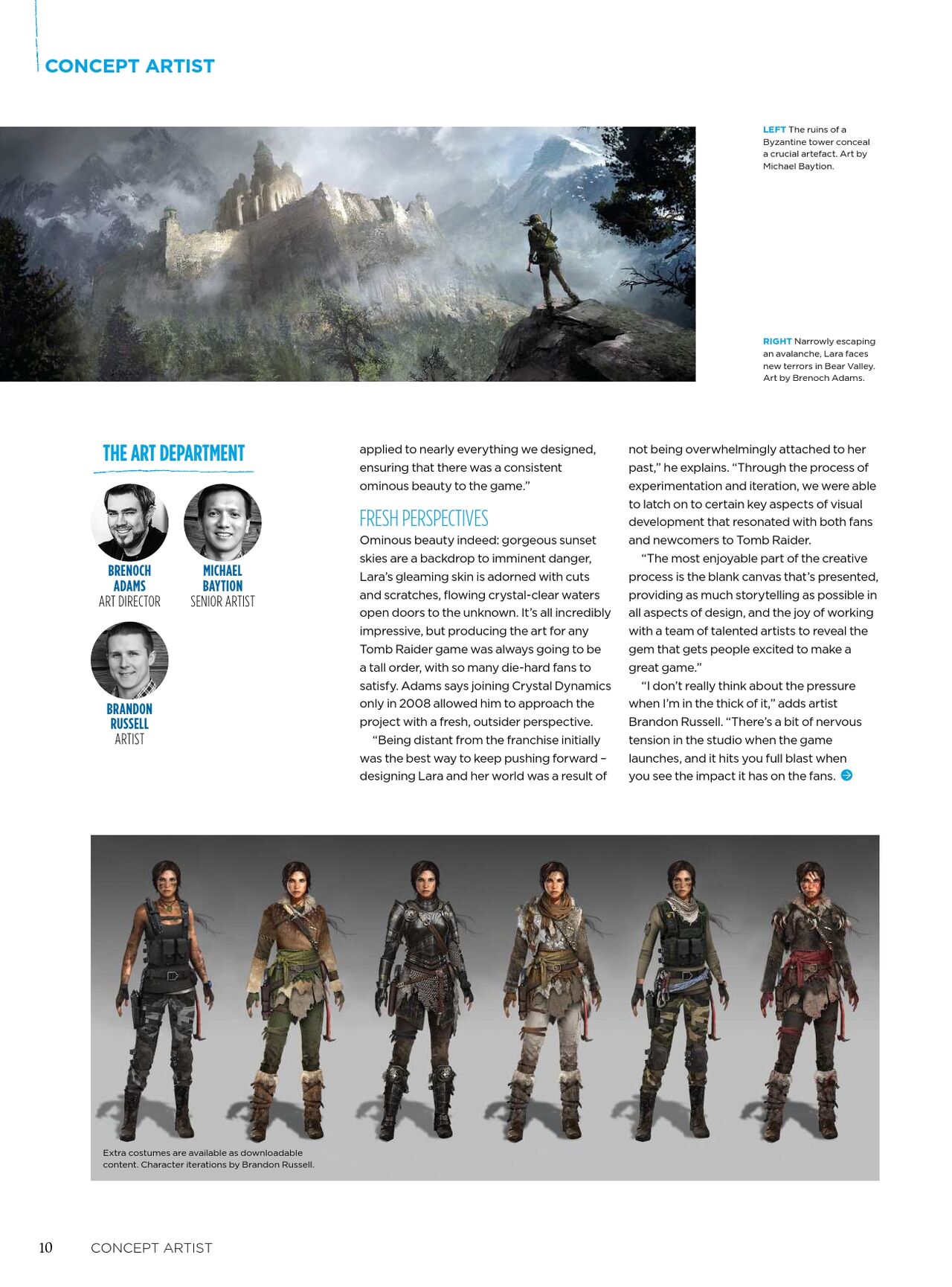 ImagineFX 2022 Concept Artist page 10 full