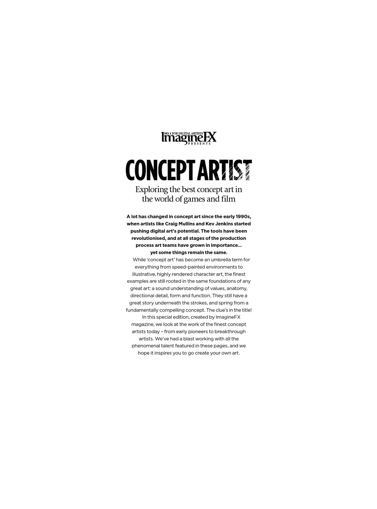 ImagineFX 2022 Concept Artist page 3 full