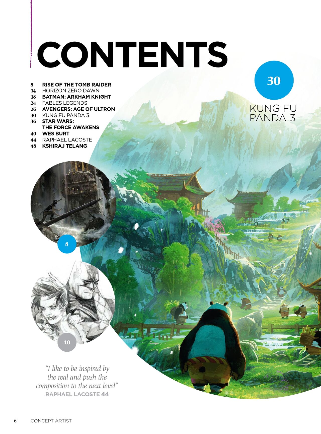 ImagineFX 2022 Concept Artist page 6 full