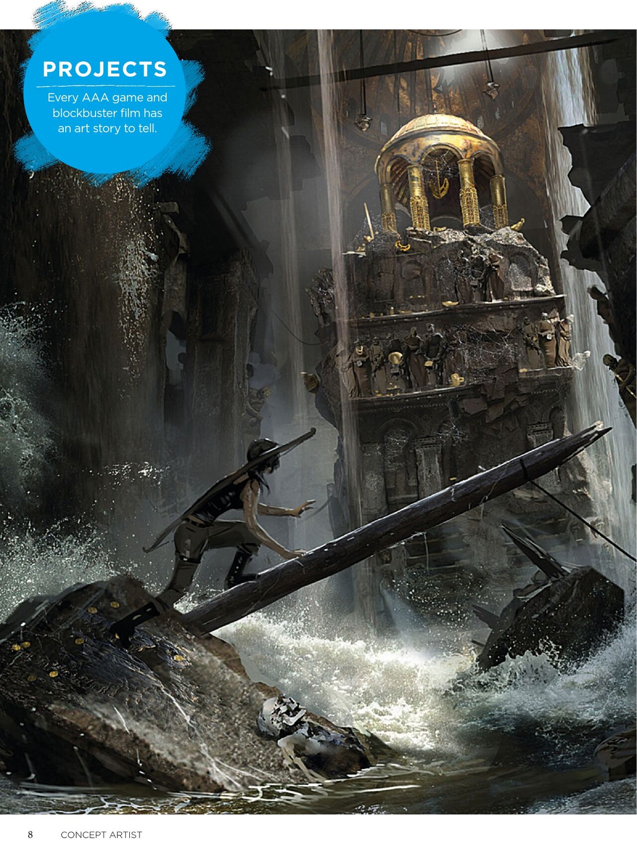 ImagineFX 2022 Concept Artist page 8 full