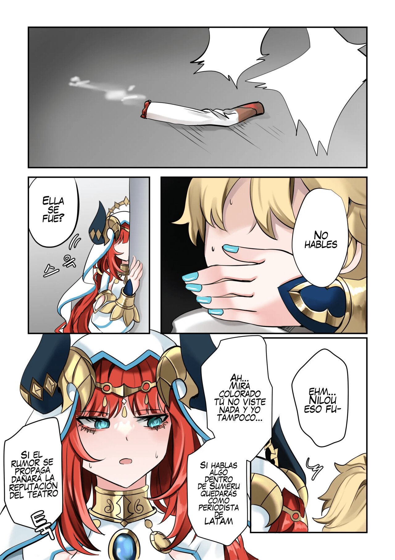 Kemuri no Naka ni Saku no Hana | A Flower Blooming in the Smoke page 5 full