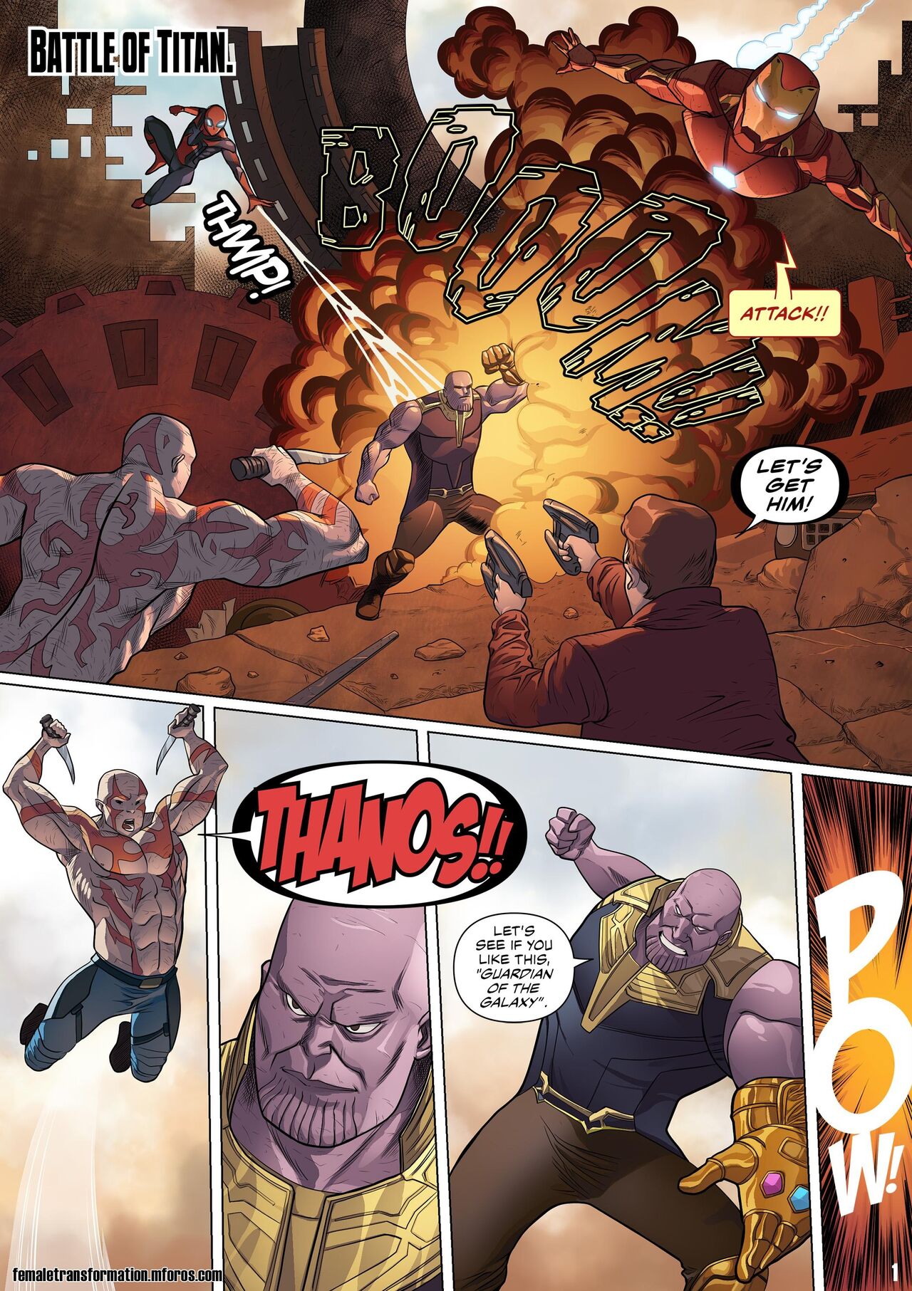 Bimbo Avengers page 4 full