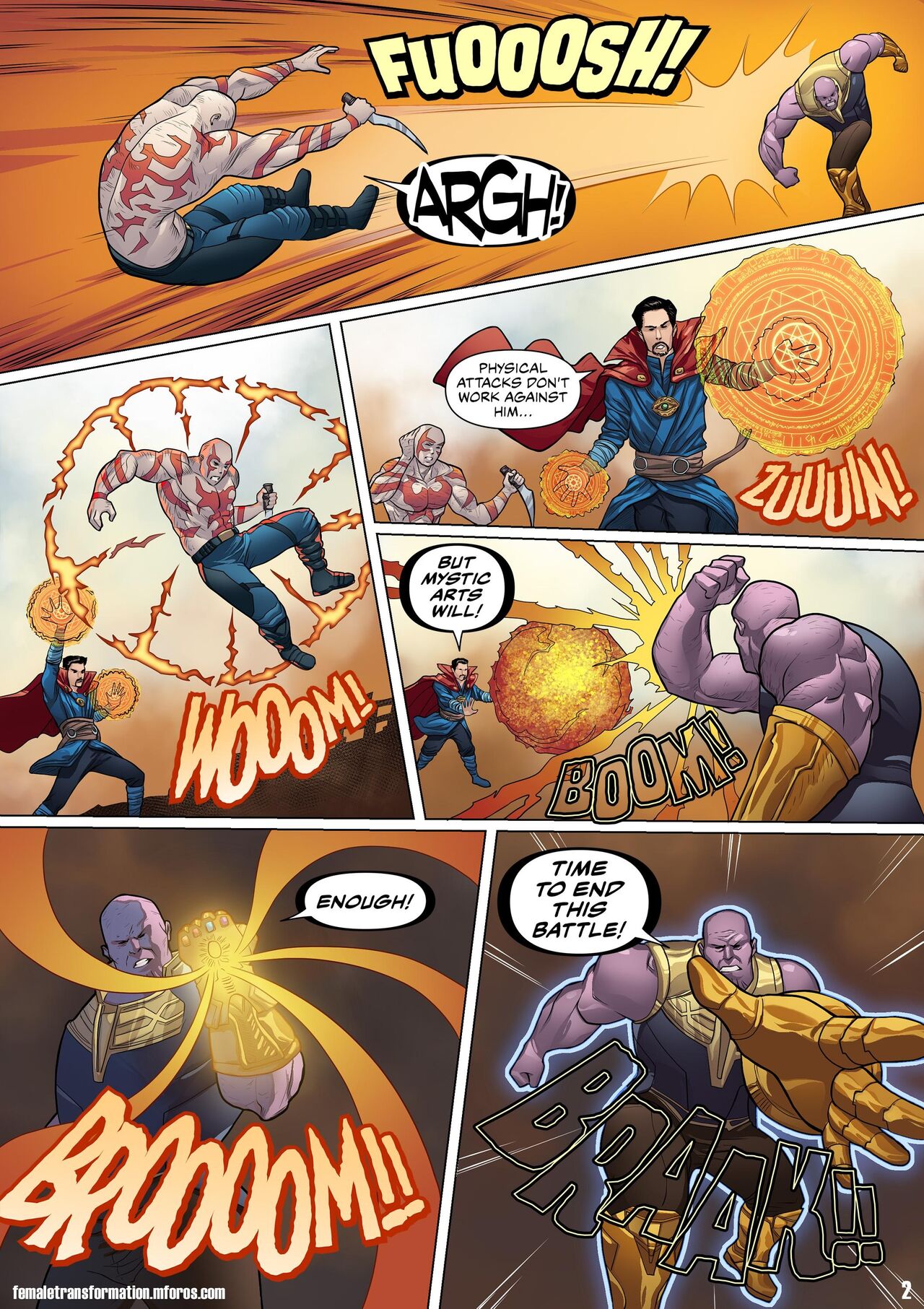 Bimbo Avengers page 5 full