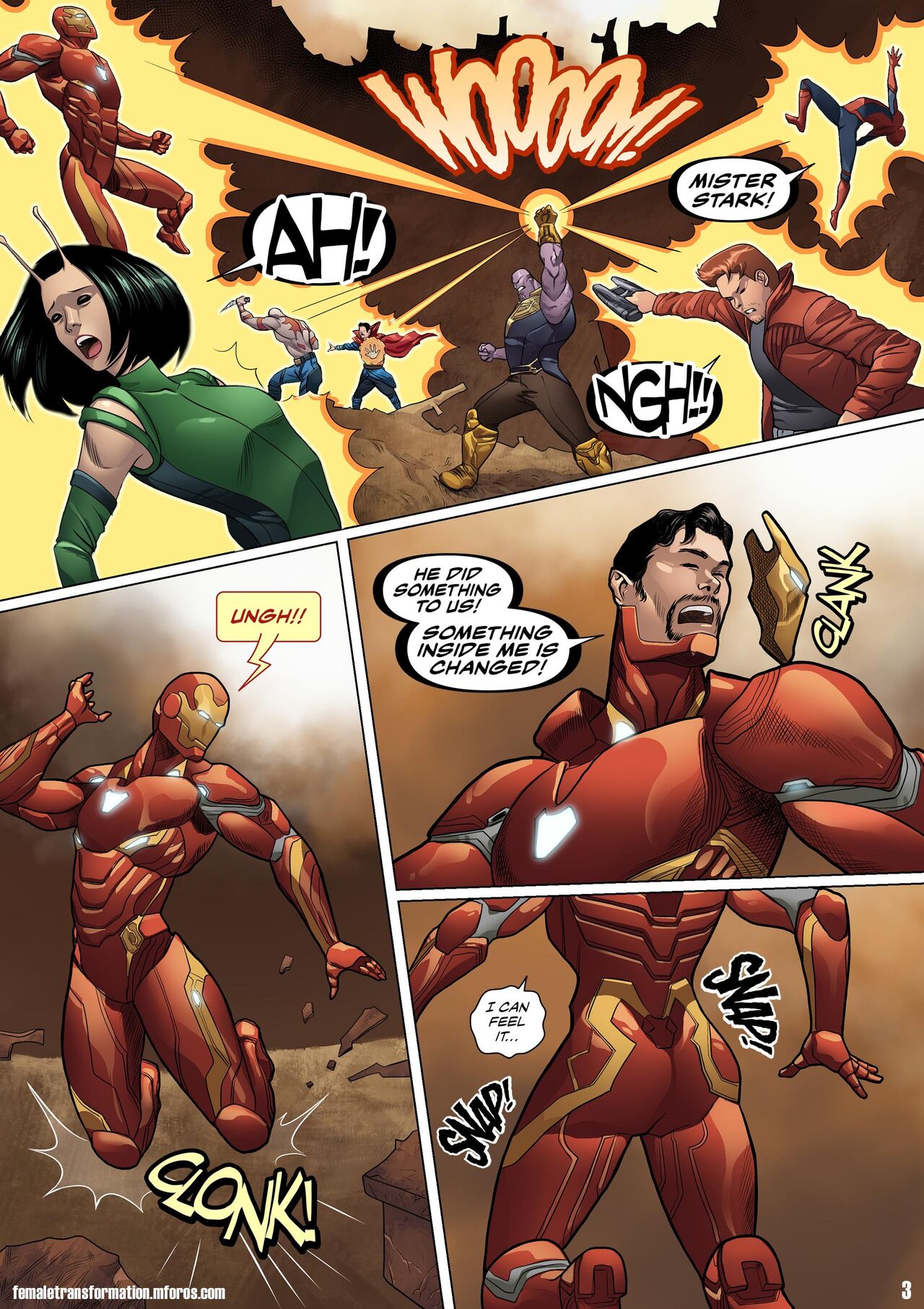 Bimbo Avengers page 6 full